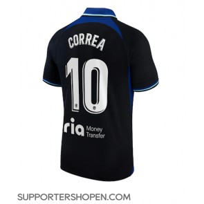 Atletico Madrid Angel Correa #10 Borta Matchtröja 2022-23 Kortärmad